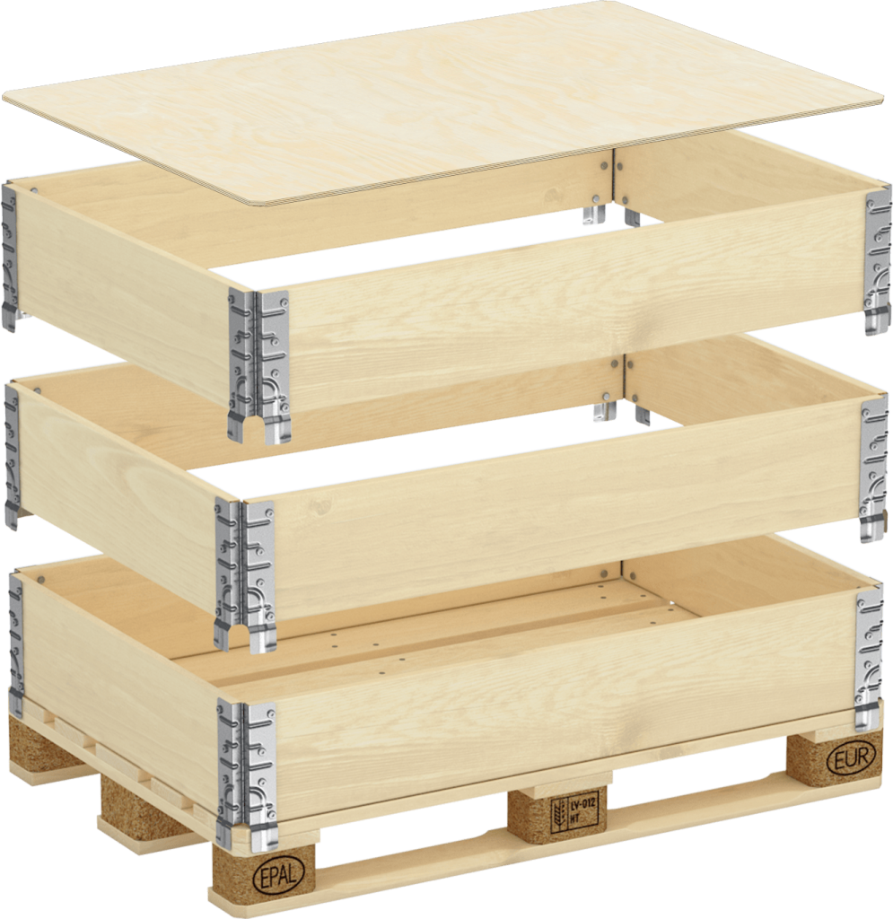 Šarnyrinė tara/ apvadai/ lankstai