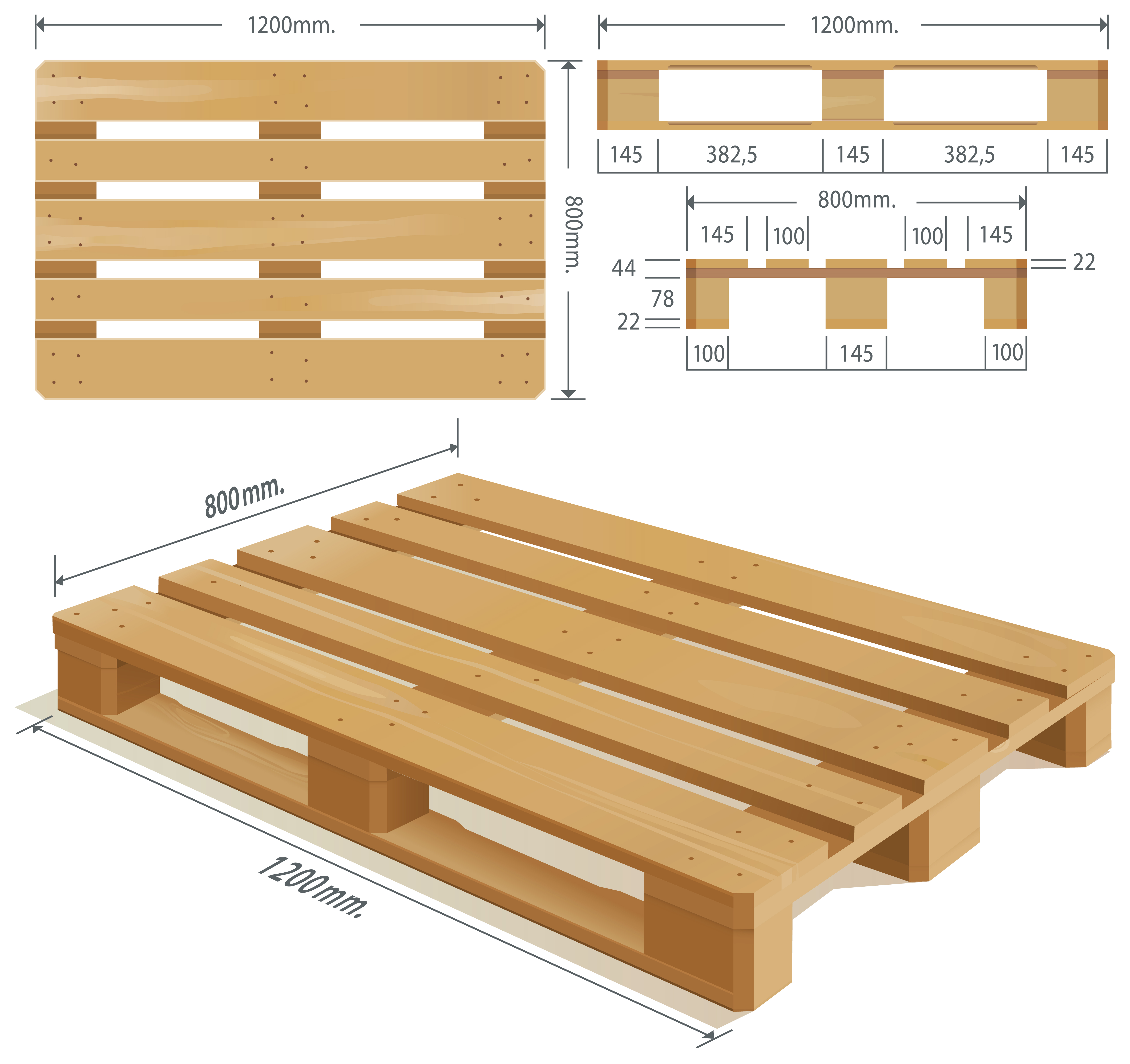 Medinių padėklų gamyba